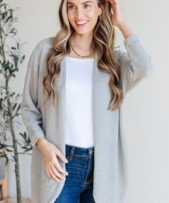 A Dream and My Drop Shoulder Cardigan - Fashion Are Us