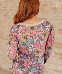 A Florists Dream Long Sleeve Pullover - Fashion Are Us 