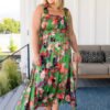 A Little While Longer Dress in Green - Fashion Are Us