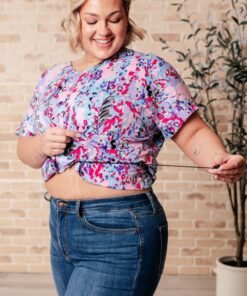 Adjustable Crop Band In Black - Fashion Are Us, LLC