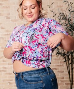 Adjustable Crop Band In Black - Fashion Are Us, LLC