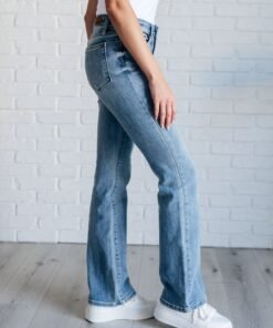 Alana Mid Rise Clean Bootcut Jeans Ave Shops