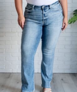 Alana Mid Rise Clean Bootcut Jeans Ave Shops