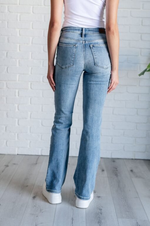Alana Mid Rise Clean Bootcut Jeans Ave Shops